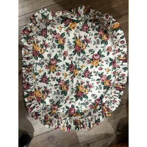 Longaberger Basket Hostess SERVING TRAY Liner GARDEN SPLENDOR floral fabric SU